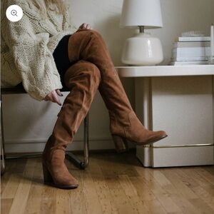 NEW Kelsi Dagger Logan Wide Calf Over the Knee Boots~ size 8.5